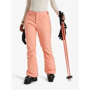 Roxy Backyard Straight Leg Winter Snow Pants Peach Pink Women's Size XS NWT